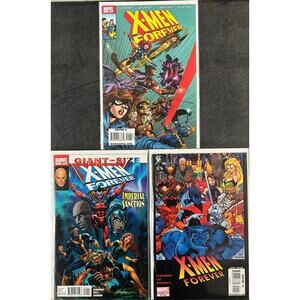 X-Men Forever 2nd Series #1, 1 Giant Size, 1 Alpha 2009-10 Marvel) Lot of 3